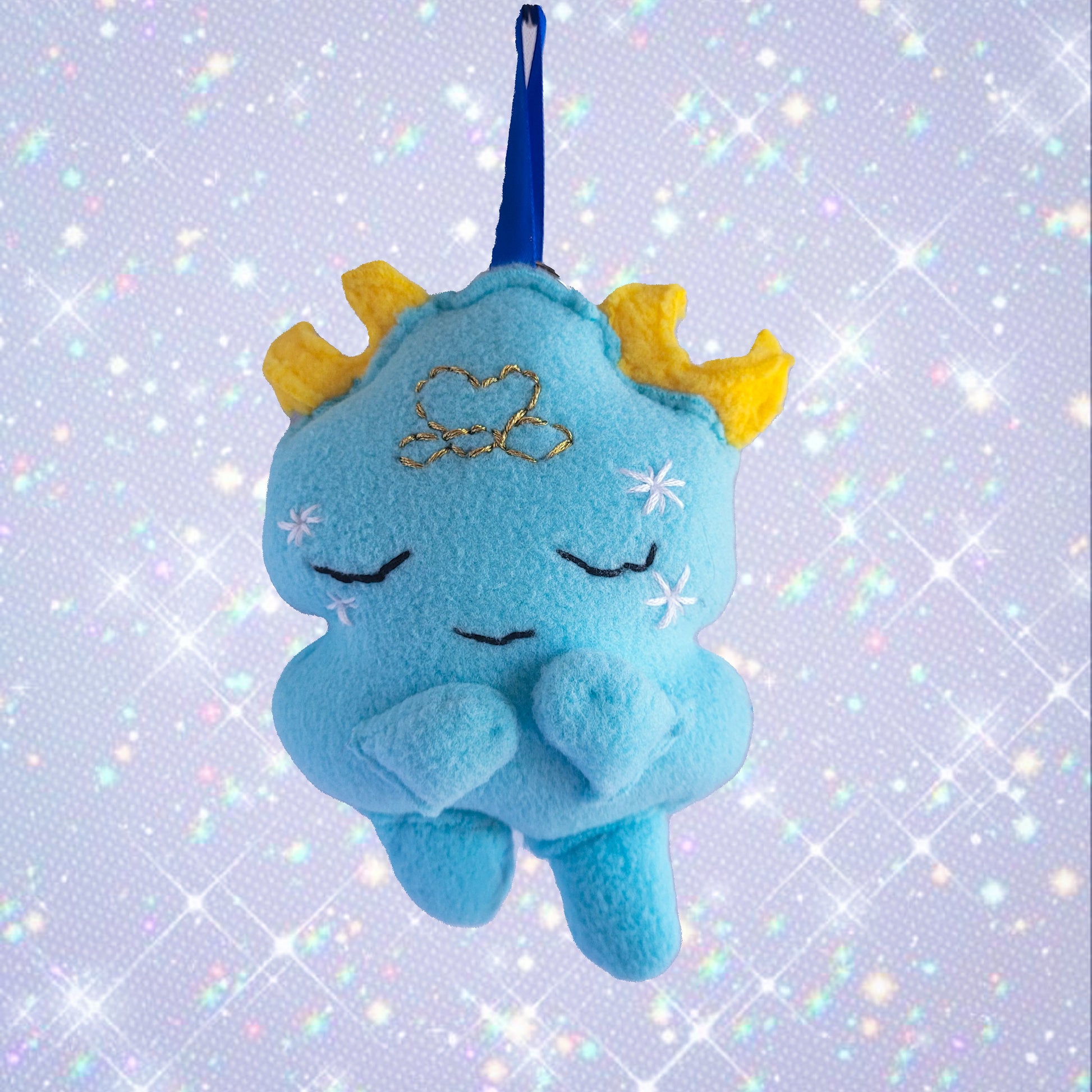 BEAUTY THE LUNAR-LOO KEYCHAIN. 🩵🌙
